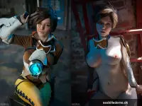 [SELF] My Tracer cosplay (Lada Lyumos) [Overwatch]