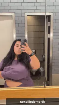I'm so irresponsible for flashing my breasts in a public restroom